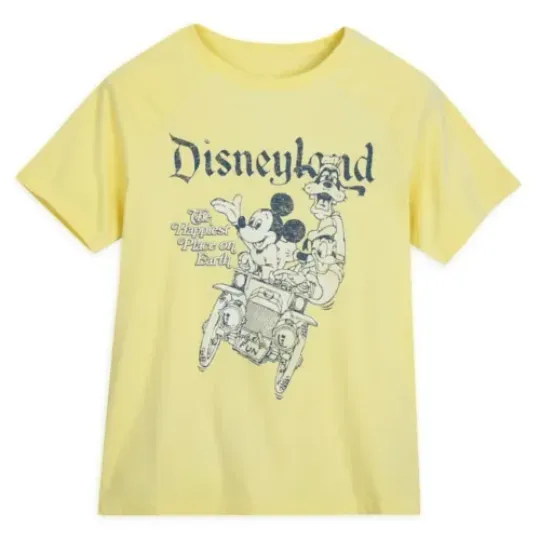 Disneyland The Happiest Place on Earth Retro T-Shirt