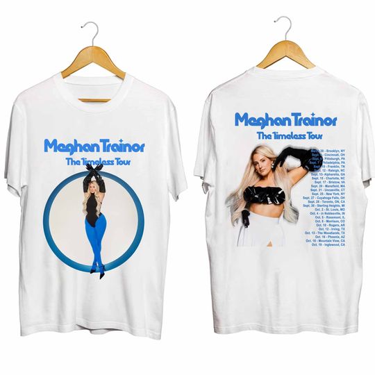 Meghan Trainor - The Timeless Tour 2024 Shirt, Meghan Trainor Fan Shirt, Meghan Trainor 2024 Concert Shirt