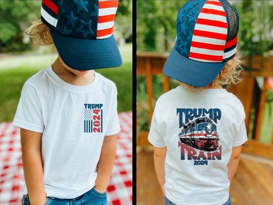 Trump Train Shirt, Trump 2024, Trump Shirt, Trump, Train, Toddler Tee, Donald Trump
