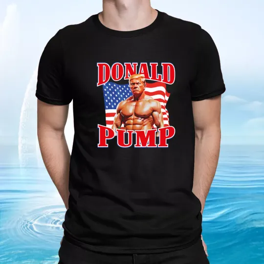 Donald Pump Funny 2024 Trump T Shirt Funny Election Unisex Tee