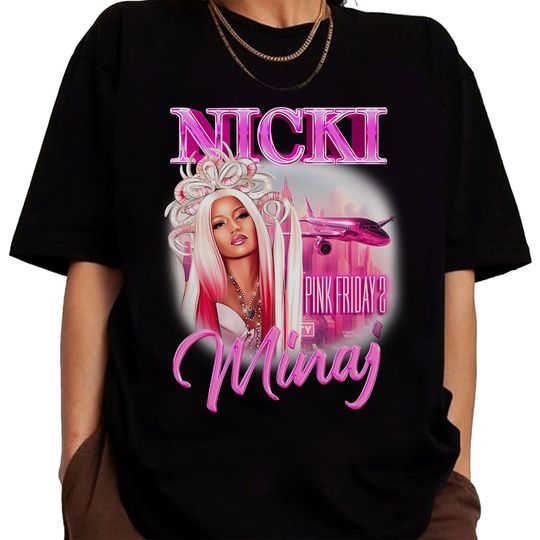 2024 Nicki Minaj Tour T-Shirt, Nicki Minaj Pink Friday 2 Concert Shirt, Nicki Minaj Fan Gift, Nicki Minaj Merch