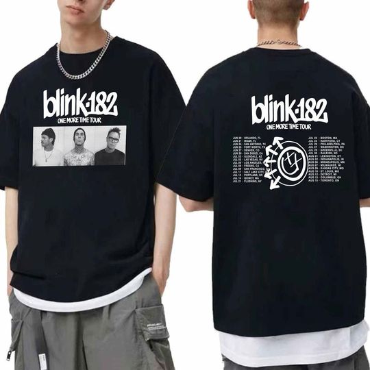 Discover B182 One More Time 2024 Tour Shirt, B182 2024 Concert Tee