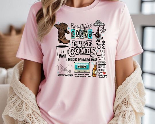 Combs Shirt, Country Music Shirt, Combs Tees, Western Shirt, Cowboy Combs Shirt