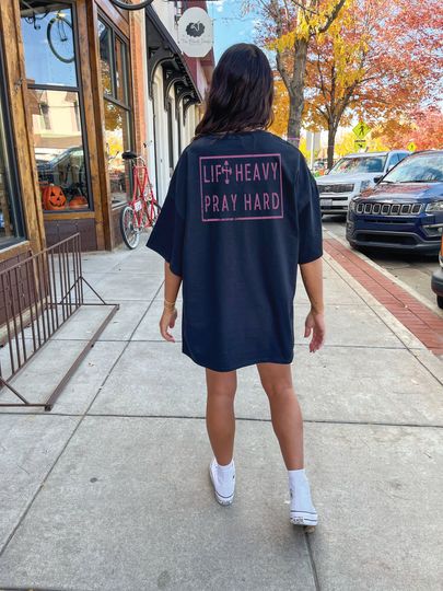 Jesus Pump Cover, Lift Heavy Pray Hard, Woman Christian Shirt, Christian Gym Shirt