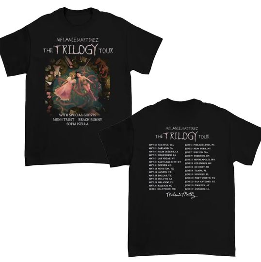 Discover Melanie Martinez The Trilogy Tour 2024 unisex T-Shirt, Portals Album