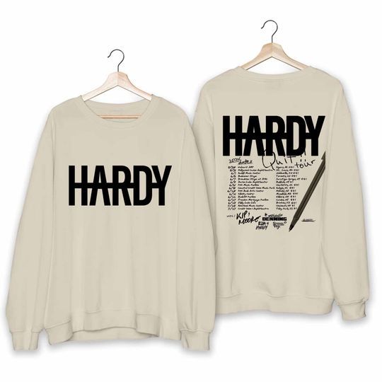 Hardyy 2024 Quit!! Tour Shirt, Hardyy Fan Shirt, Hardyy 2024 Concert Sweatshirt