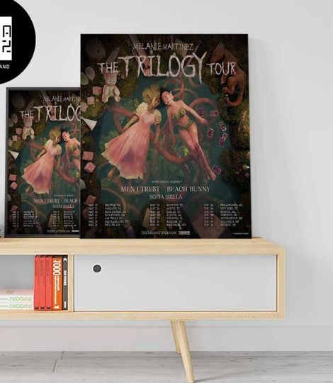Melanie Martinez The Trilogy Tour 2024 Fan Gifts Home Decor Poster