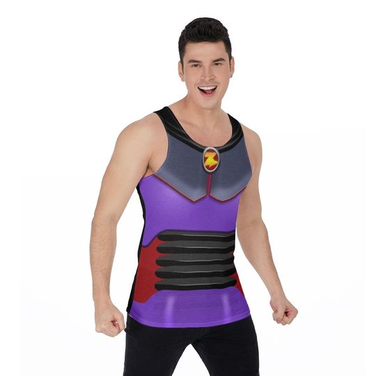 Evil Emperor Zurg Pixar Toy Story 3D Tank Top, Disney Running Cosplay