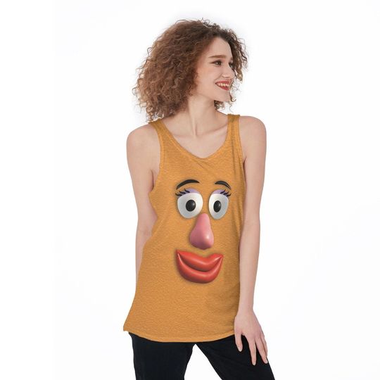 Mrs. Potato Head Toy Story 3D Tank Top, Disney Running Cosplay