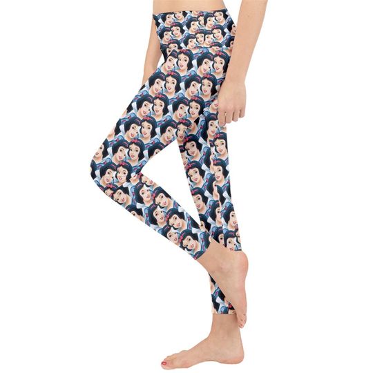 Snow White Leggings | Disney Leggings | Snow White Yoga Pants