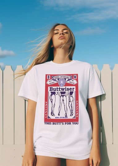 Lana Buttwiser T Shirt Aesthetic 90s Funny Tshirt