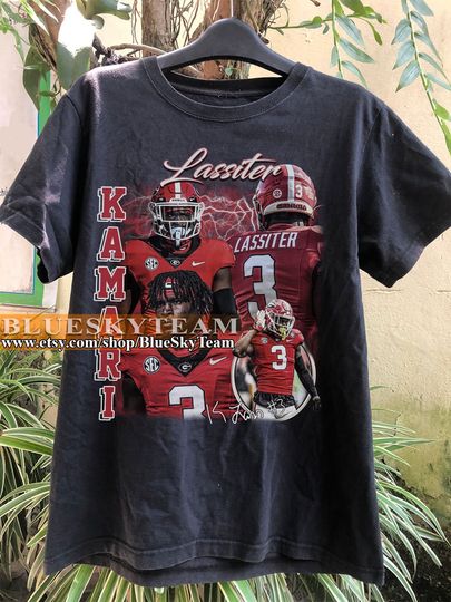 Discover Vintage 90s Graphic Style Kamari Lassiter T-Shirt, Kamari Lassiter shirt, Retro American Football Bootleg Gift