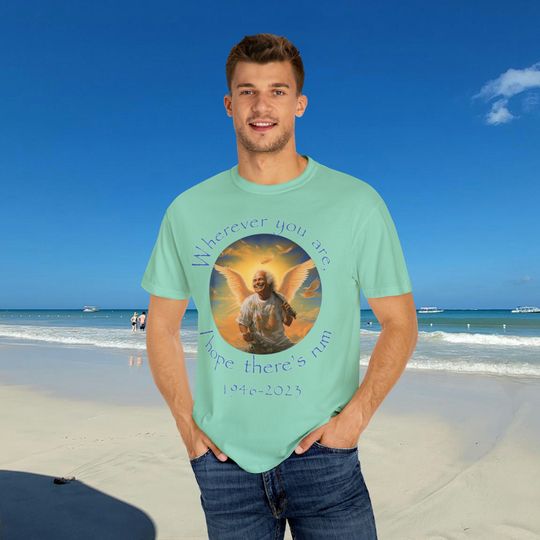 Jimmy Buffett Memorial T-shirt - Wherever you are, I hope there's rum