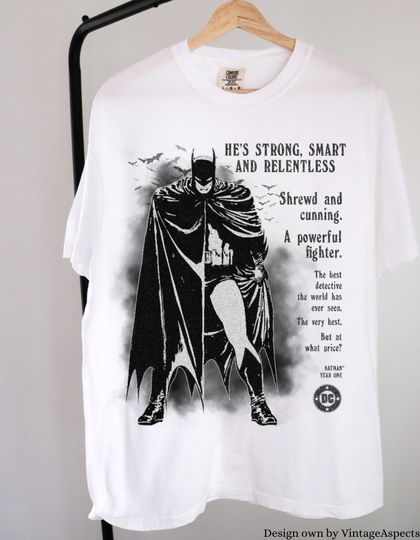 Vintage Batman Year One Shirt, batman comic book shirt, dc batman year one shirt