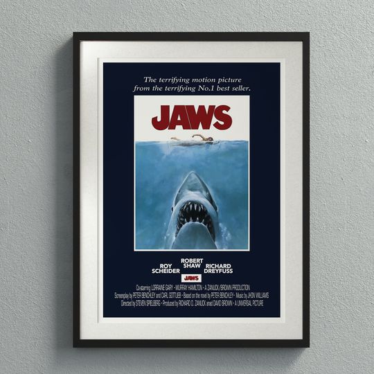 Discover JAWS Movie Poster
