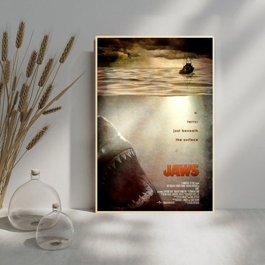 Jaws film Classic Movie Poster