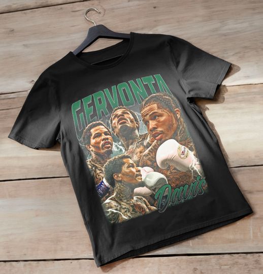 Limited Gervonta Davis Vintage T-Shirt, Gift For Woman and Man Unisex T-Shirt