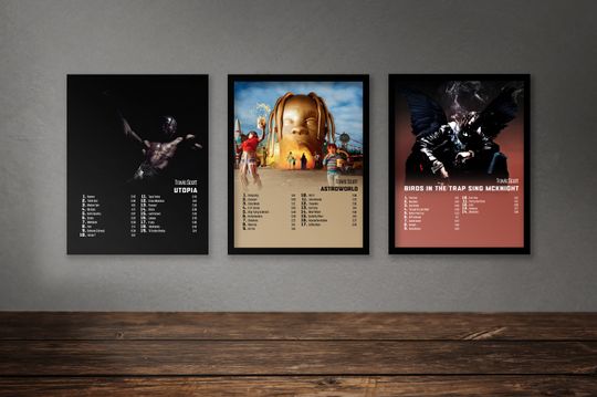 Discover Travis Poster Album Poster | Astroworld