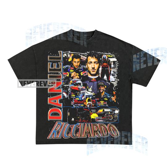 Daniel Ricciardo Driver Championship Shirt | Bootleg Formula 1 Racing Team