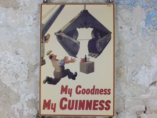 1990s My Goodness My Guinness Poster