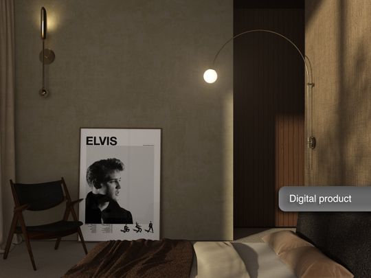 Elvis Presley Poster Rock and Roll