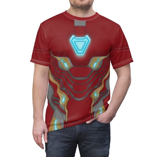 Iron Man Shirt, Iron Man Mark L Armor, Avengers Infinity War Costume