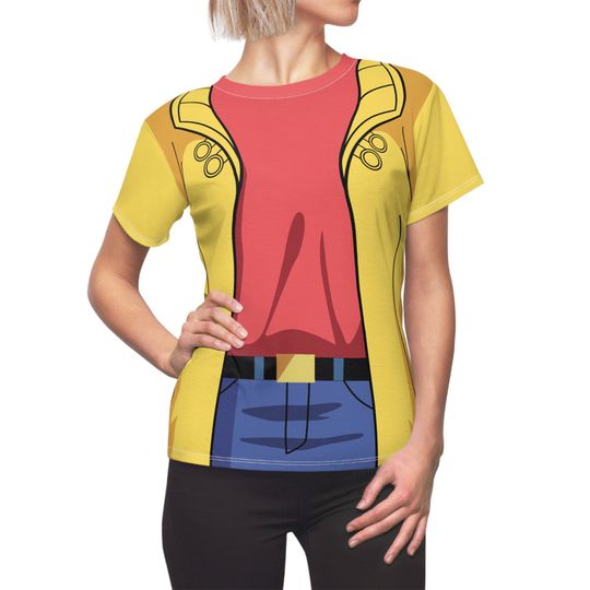 Jubilee Women's Shirt, Mutant Human Costume, Comic-Con Party Outfit