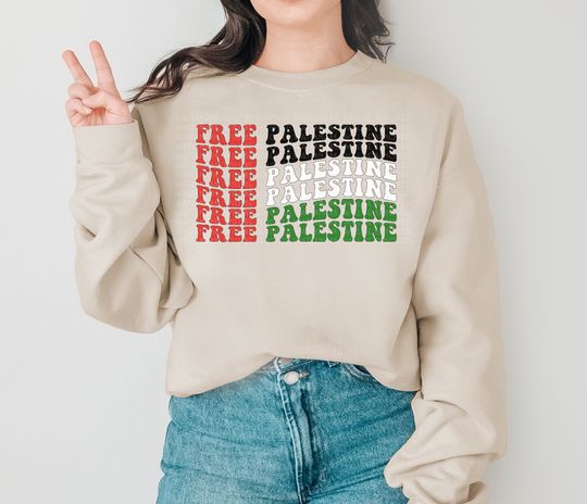 Free Palestine Sweatshirt, Palestine Jumper, Support Palestine, Freedom Gaza Palestine