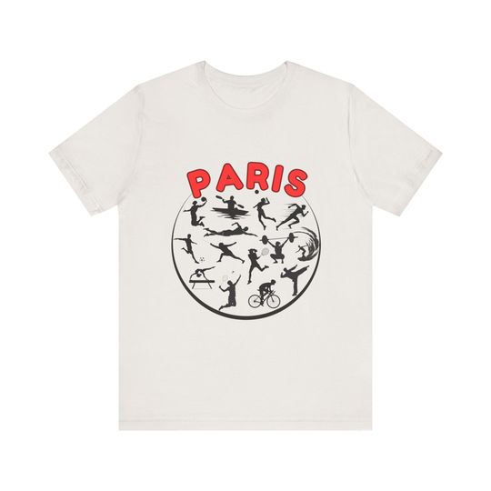 Paris 2024 T-shirt, Paris Summer Olympics 2024, Paris Olympics 2024 Tee