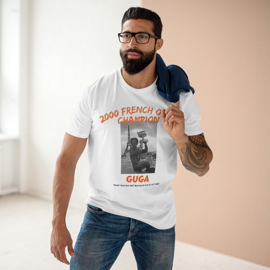 French Open 2000 Gustavo Kuerten Champion Tee