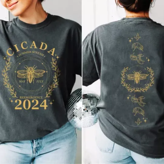 Cicada Concert Shirt, Cicada Invasion, Nature Lover Gift