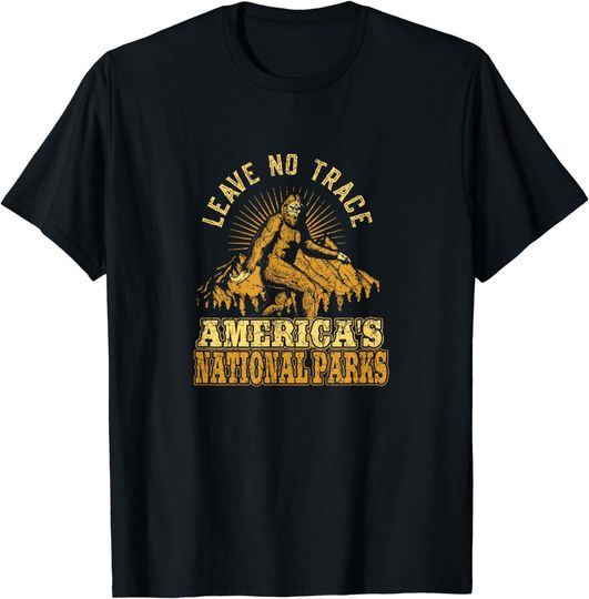 Discover Leave No Trace America's National Parks T-Shirt