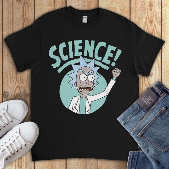 Science Funny Rick and Rickandmorty Unisex Gift T-Shirt