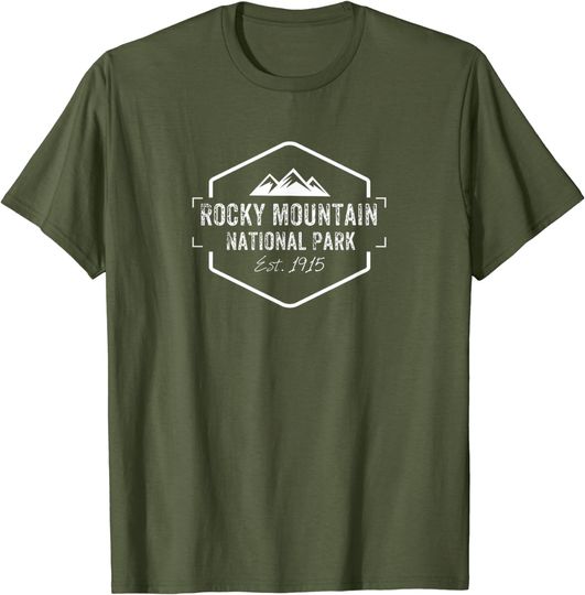 Discover Rocky Mountain National Park T-Shirt, Estes Park, Colorado