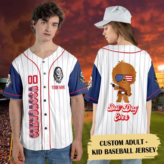 Personalized Alien Warrior 4th Of July Sport Jersey, Custom Alien Hero Fourth Of July