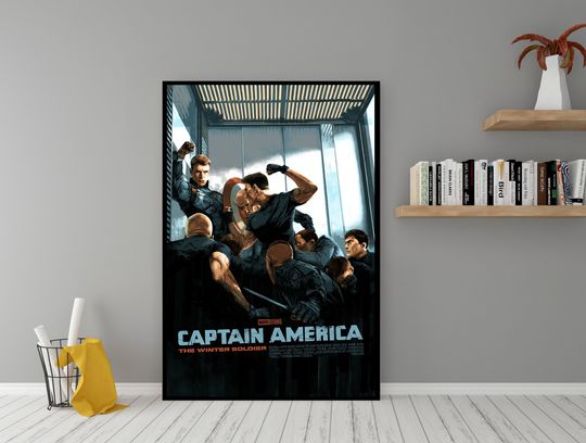 Captain America The Winter Soldier Movie Poster