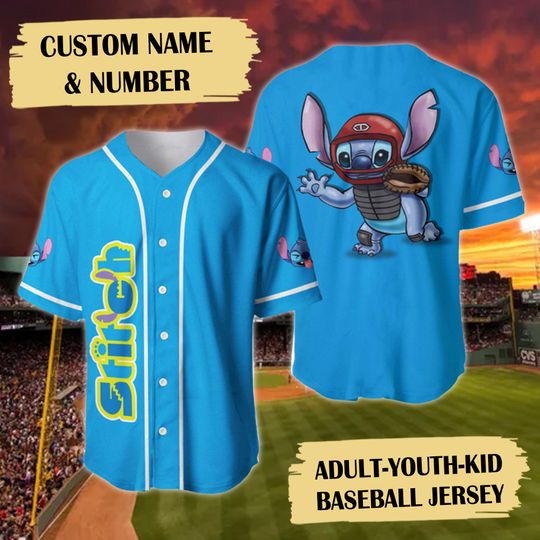Custom Blue Dog Monster Baseball Jersey, Alien Dog Team Basketball Jersey