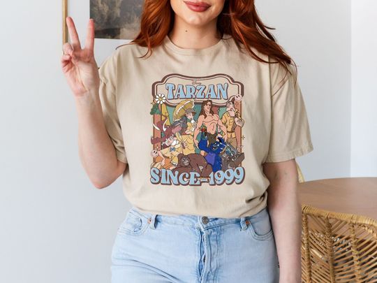 Tarzan Shirt, Disney Tarzan Since 1999 Shirt, Disney Tarzan Movie Shirt