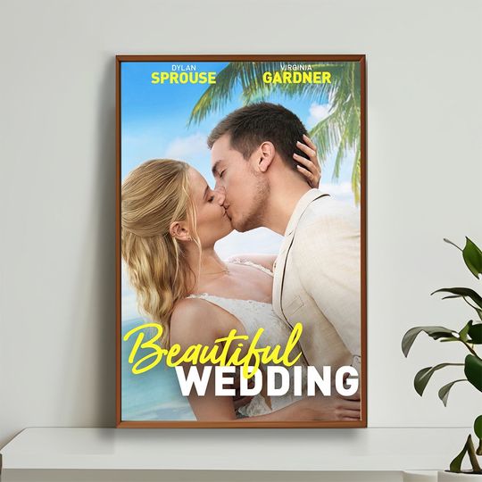 Beautiful Wedding Movie Poster, Movie Poster, Home Decor
