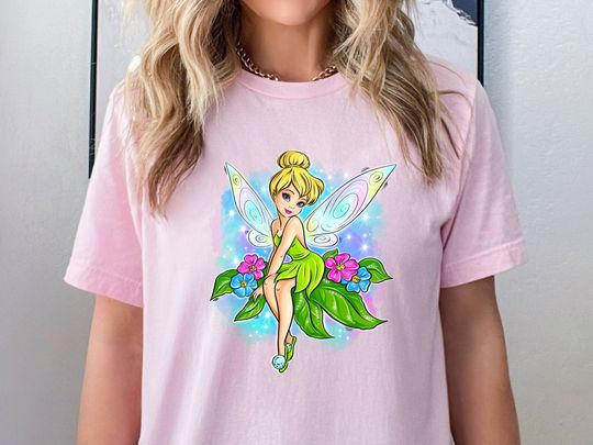 Tinker Bell Shirt, Disney Tinker Bell Shirt, Disney Fairy Shirt, Fairy Tinker Bell Shirt, Miss Bell Shirt, Peter & Wendy Tee, Disney Fairies