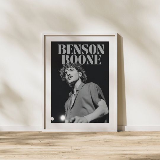 Benson Boone Poster - 2024 Benson Boone Merch
