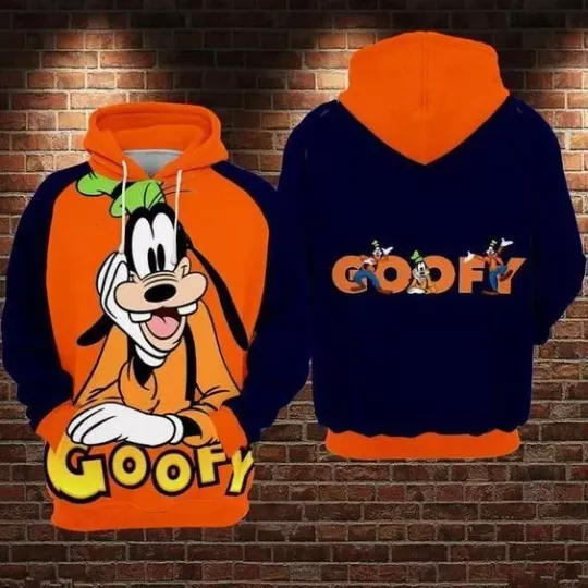 Never Too Old For Goofy Disney 3D Hoodie