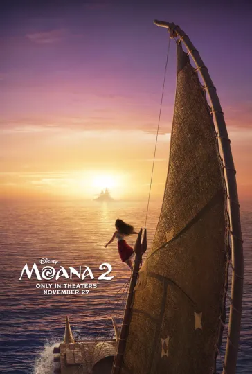 Disney Moana 2 2024 Movie Poster