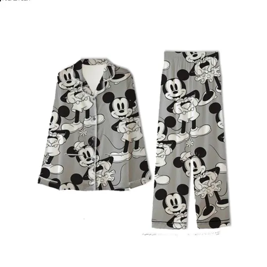Disney Funny Retro Mickey Mouse Pajamas Set