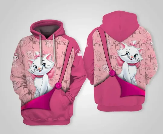 Disney Mary from The Aristocats 3D Hoodie