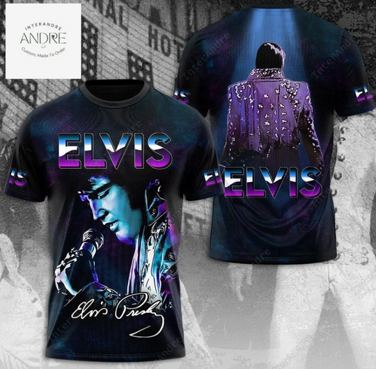 Discover Elvis Presley Shirt, Elvis Presley Merch, King Of Rock And Roll Shirt, Gift For Elvis Presley Fan