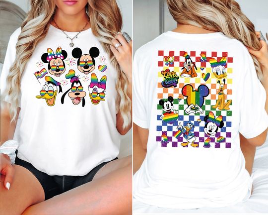 Mickey and Friends LGBT Shirt, Disney Pride Month Shirt, WDW Gay Shirt