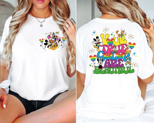 Mickey and Friends LGBT Shirt, Disney Pride Month Shirt