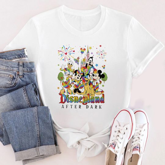 Mouse And Friends LGBT Pride 2024 Shirt, Magic Kingdom LGBTQ Shirt