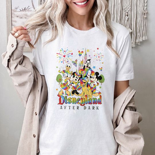 Mouse And Friends LGBT Pride 2024 Shirt, Magic Kingdom LGBTQ Shirt